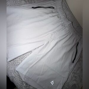 RBX Men's Athletic Shorts - Light Gray